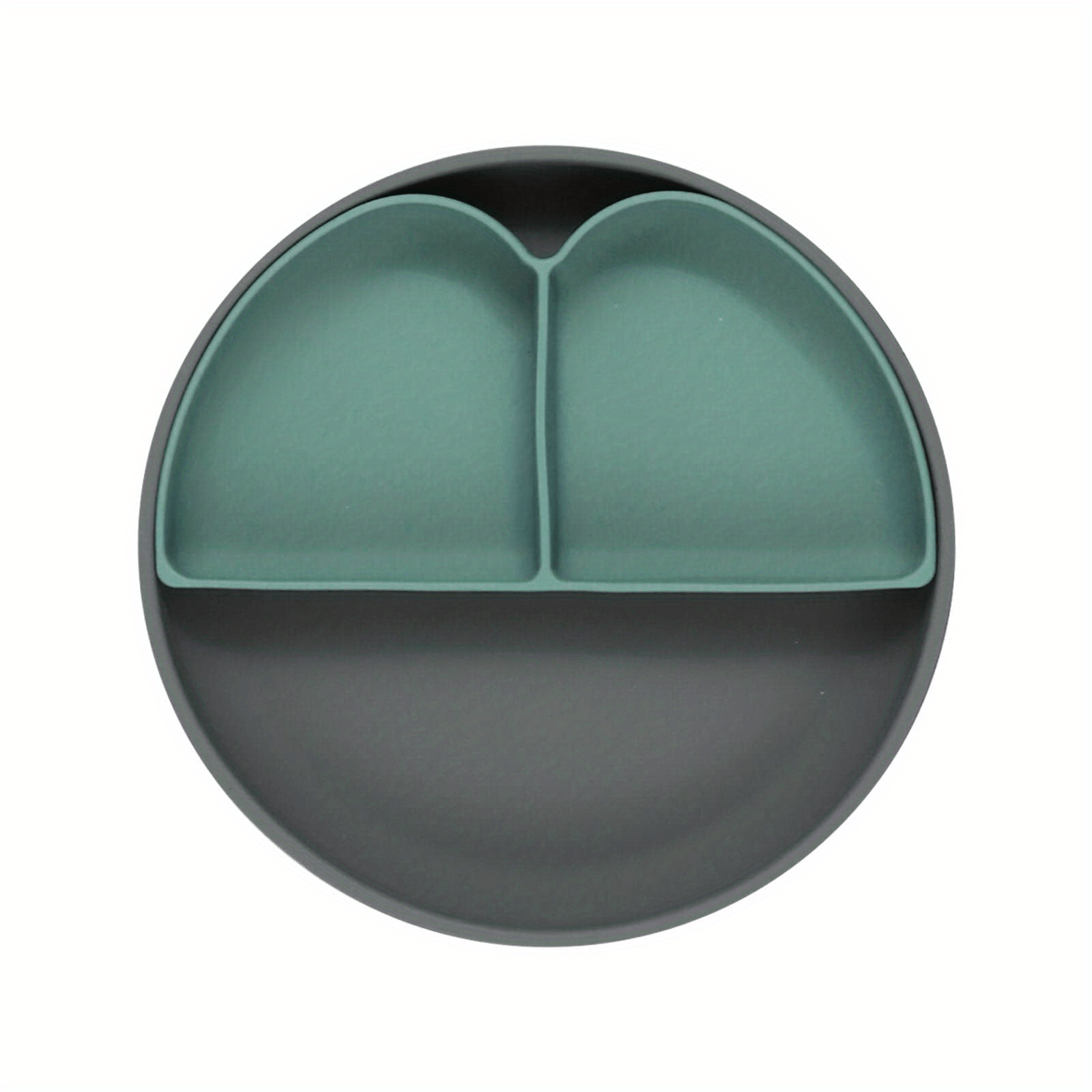 mushie Silicone Suction Bowl | BPA-Free Non-Slip Design (Stone)