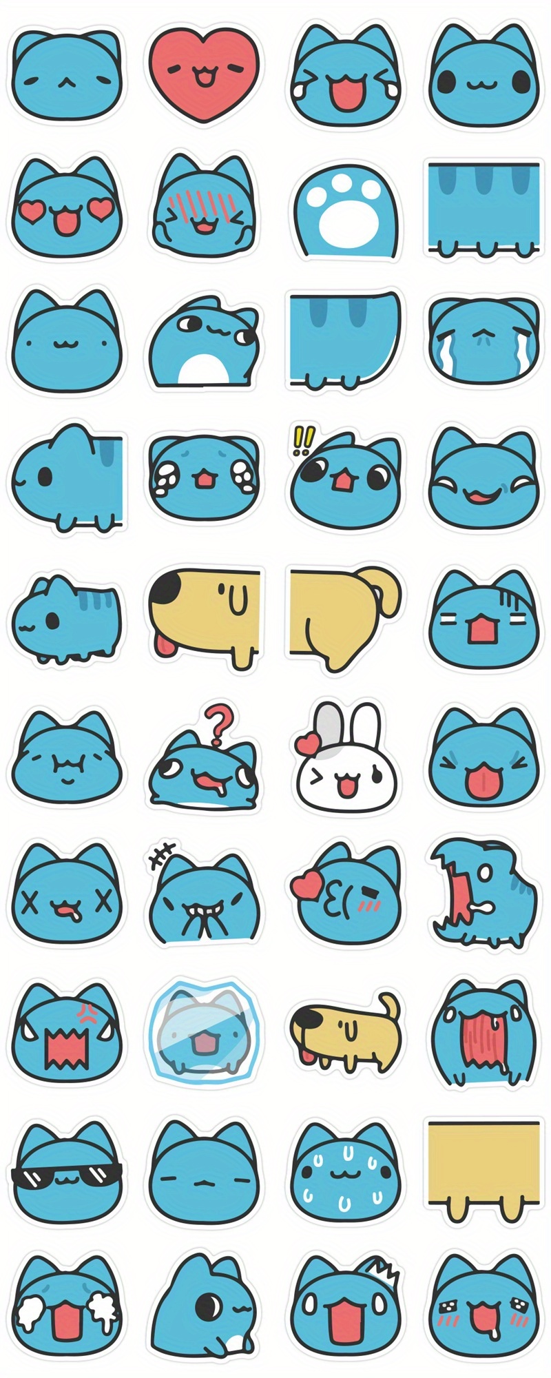 60 Stück Dem0n Hun-ters Aufkleber Set - Wasserdichte Anime Sticker Für Laptop & Sammelalben