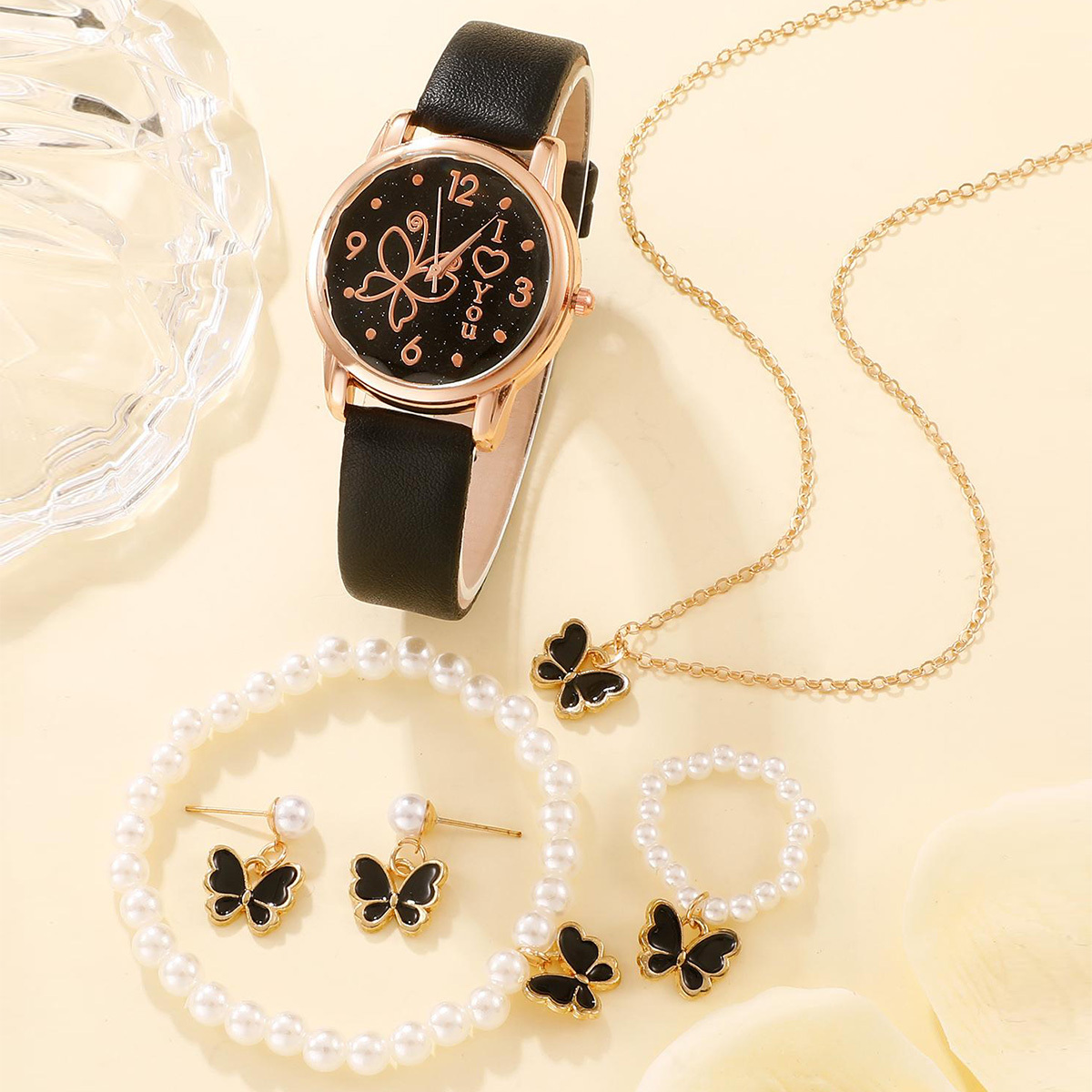 Montre Femme Mflbefulmel Analogique Quartz - Boîtier Rond 3,2cm - Bracelet Alliage Ouvert