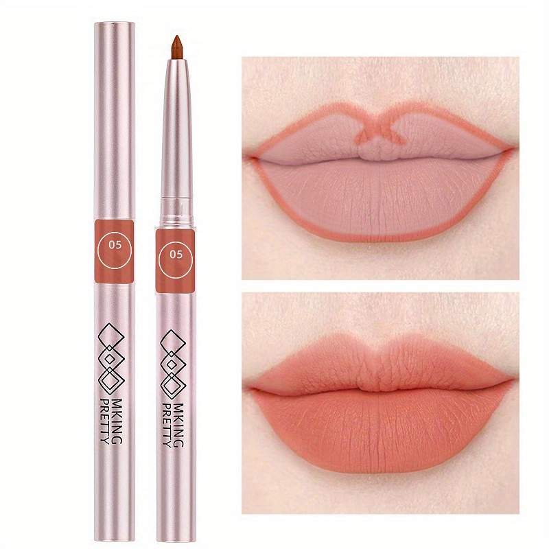 6 Colors Waterproof Lip Liner Pen Long Lasting