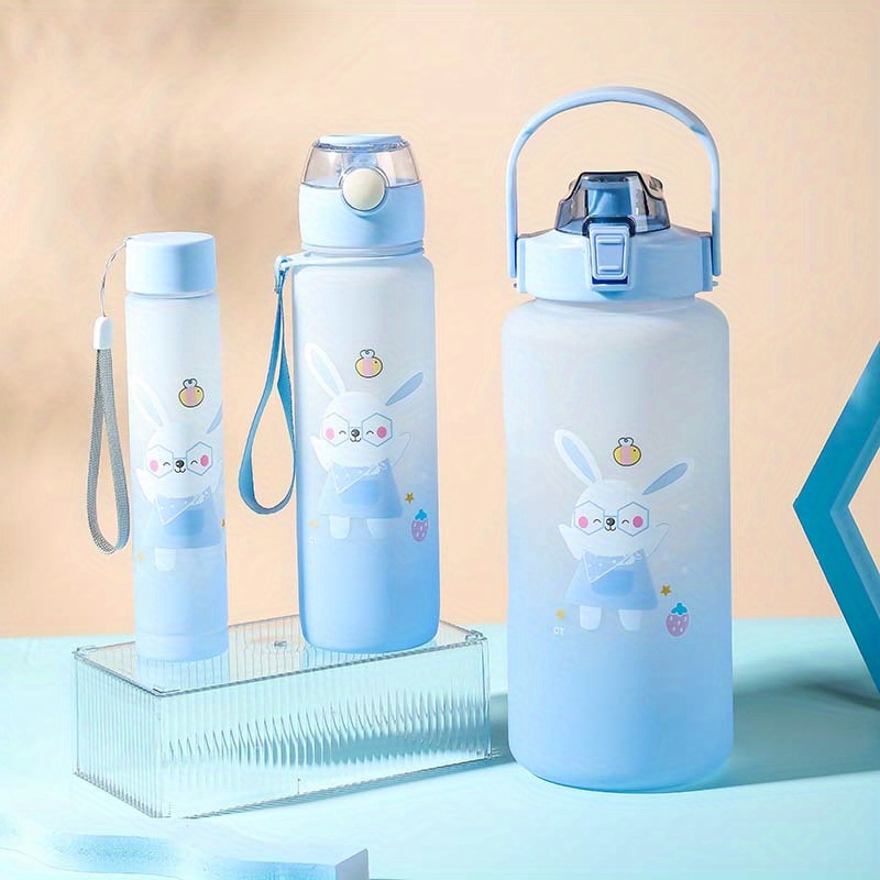 Kids Travel Water Bottle With Cute Cartoons – Ole