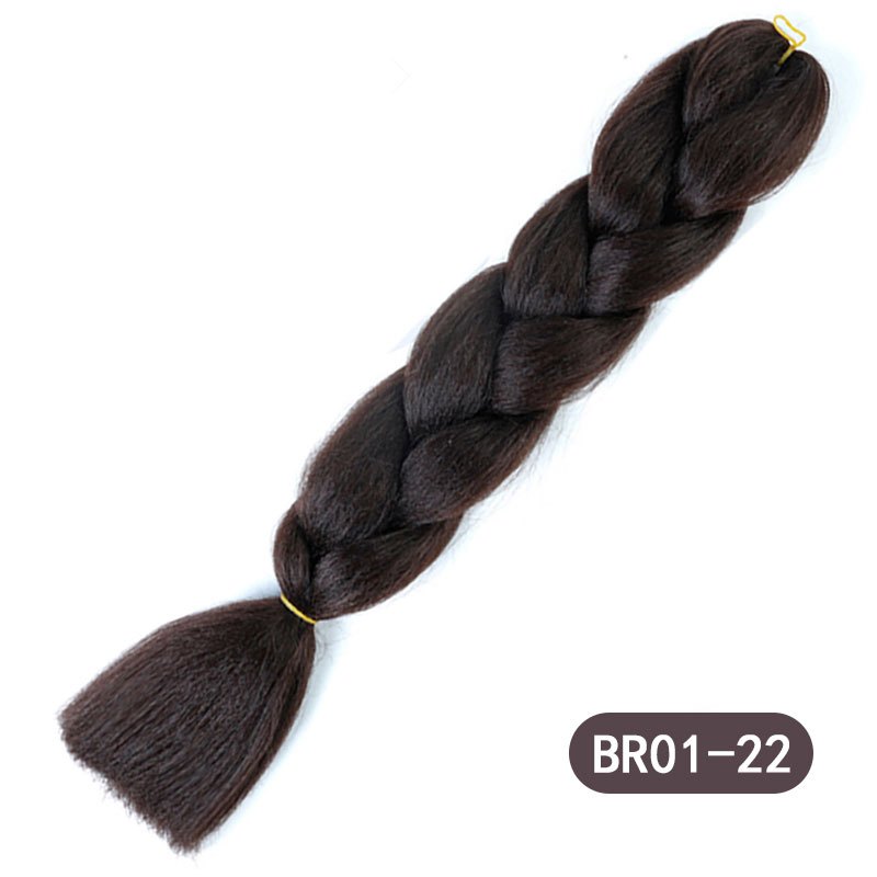 Synthetic Jumbo Braid Extensions Ombre Braiding Hair - Temu