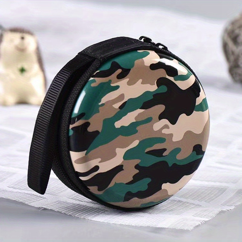 Camouflage Coin Purse Bag Portable Small Wallet Keys Storage Temu