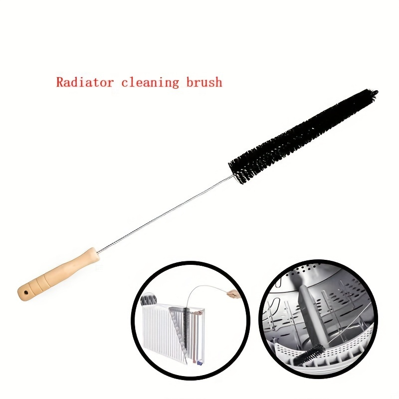 Dryer Vent Cleaner Lint Brush With Wooden Handle, Brush Length