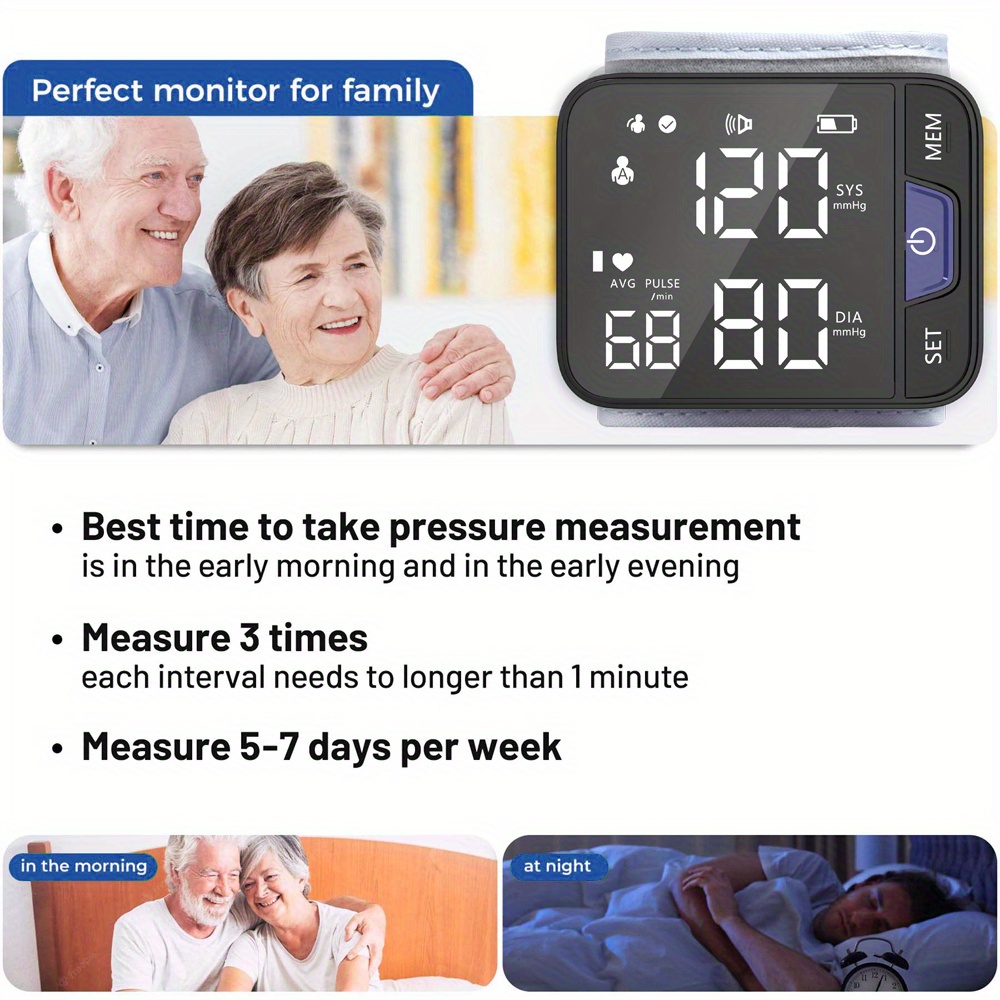 Blood Pressure Monitor Sphygmomanometer Super Large Cuff - Temu