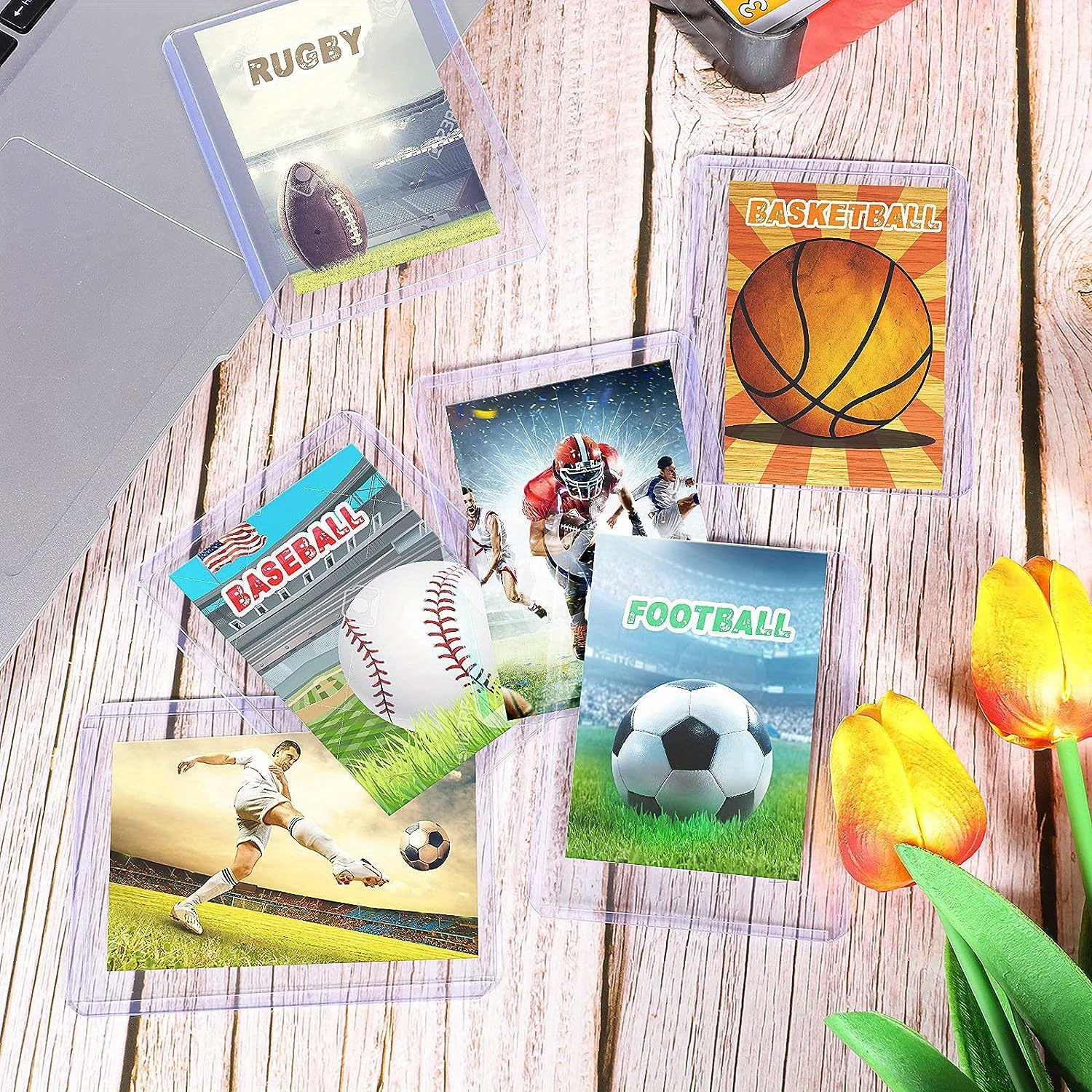 Clear Postcard Holders Hard Card Sleeves Pvc Trading Card Temu