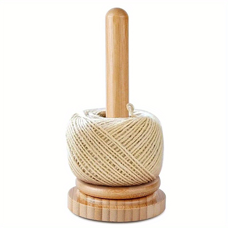 Wooden Yarn Holder Perfect Knitting Accessory Spinning - Temu