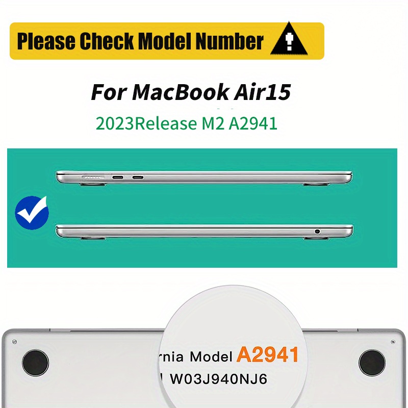 Compatible Avec La Coque Macbook Air 15 Pouces Version 2023 Puce A2941 M2,  Coque Rigide En Plastique, Coque De Protection À Imprimé Avatar, Magasinez  Maintenant Pour Des Offres À Durée Limitée