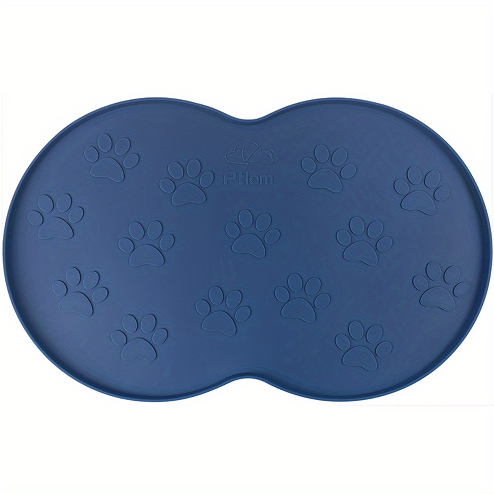 Dog Feeding Pad Pet Bowl Mat Easy To Clean Washable - Temu