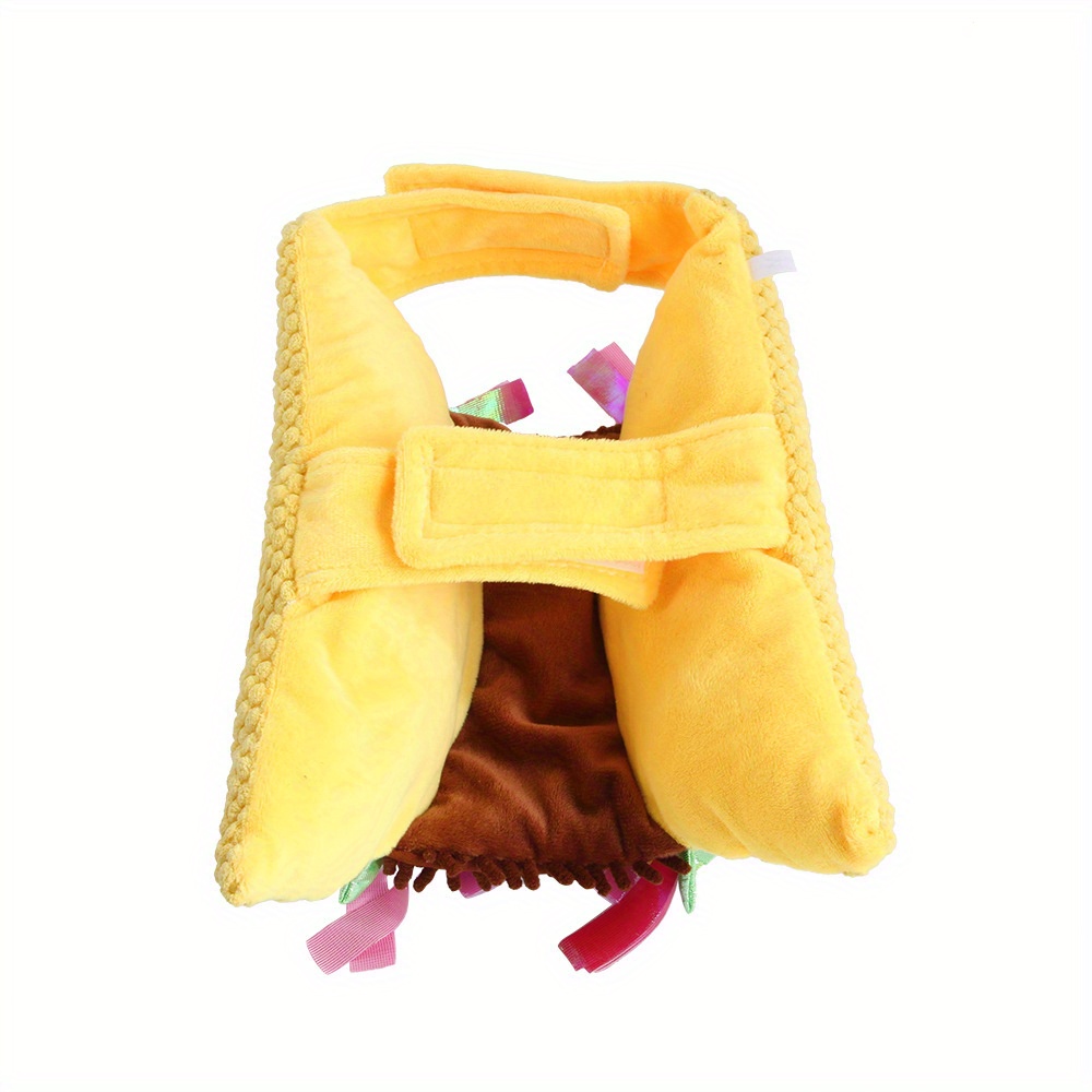 Dog Costume Funny Halloween Hamburger Dog Costume Cute Dog - Temu