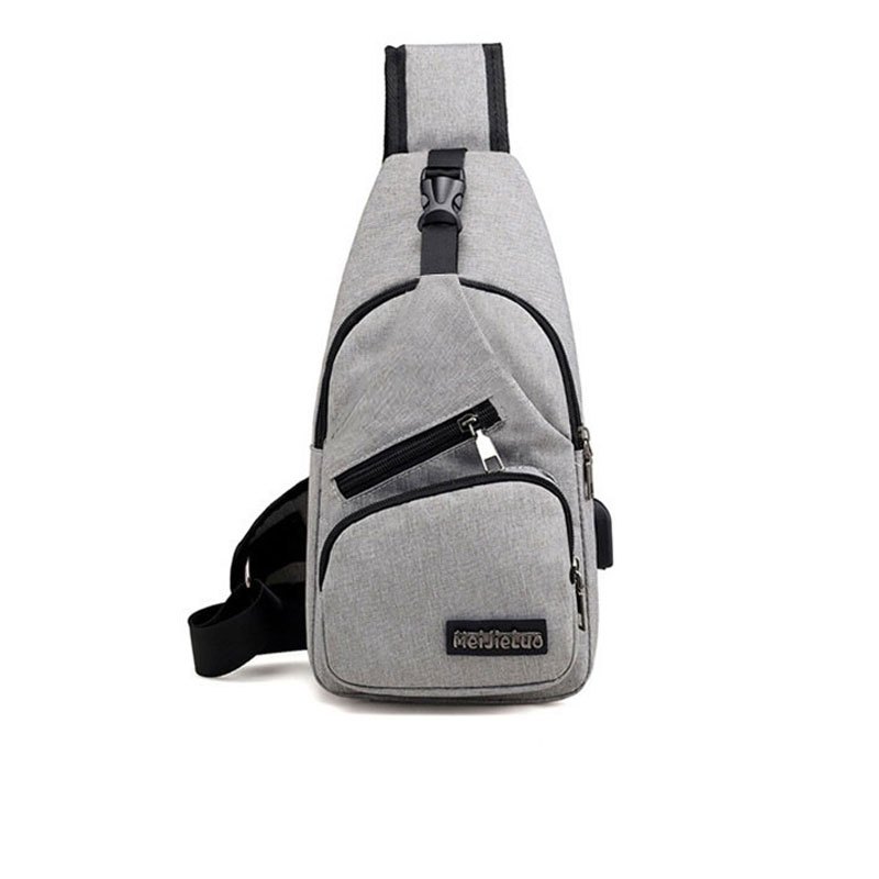 New Multi-functional Shoulder Bag With Usb Charging Port Diagonal