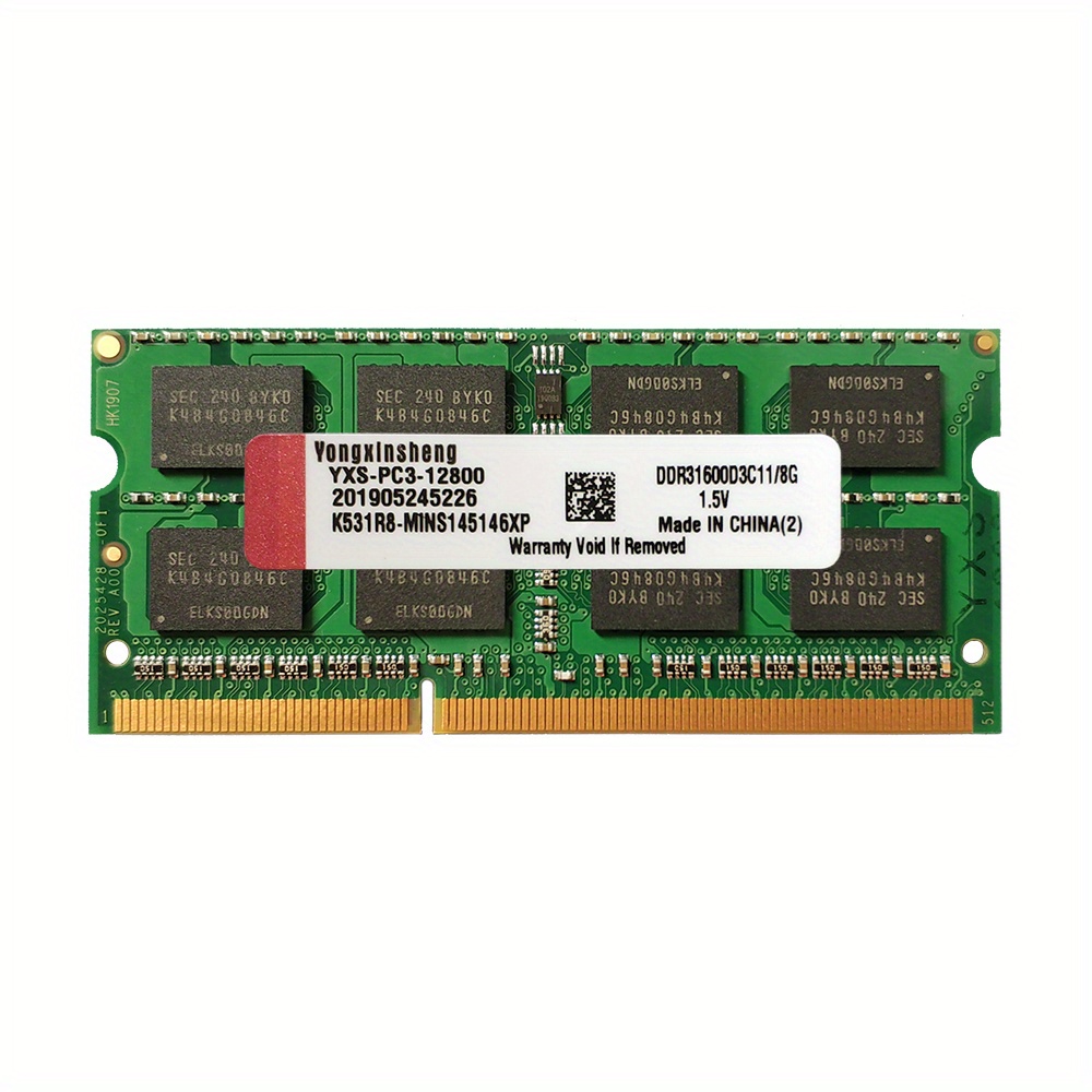 20Go 16Go 8Go 4Go 2Go DDR2 667MHz PC2-5300S 200Pin SODIMM Laptop Mémoire  Crucial