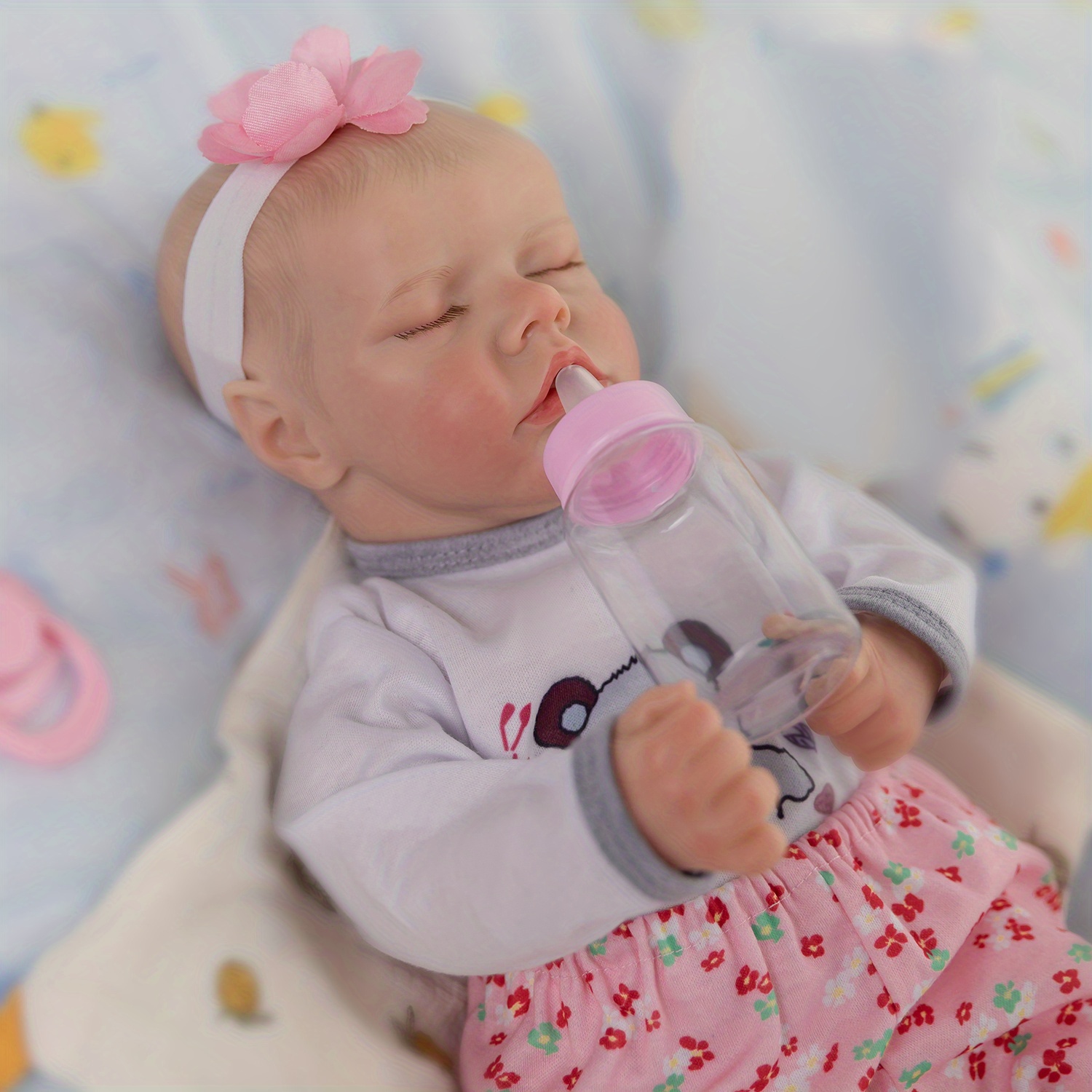 Reborn Baby Dolls - 43.18 Cm Realistic Newborn Soft Vinyl Baby Dolls Toy  For Kids