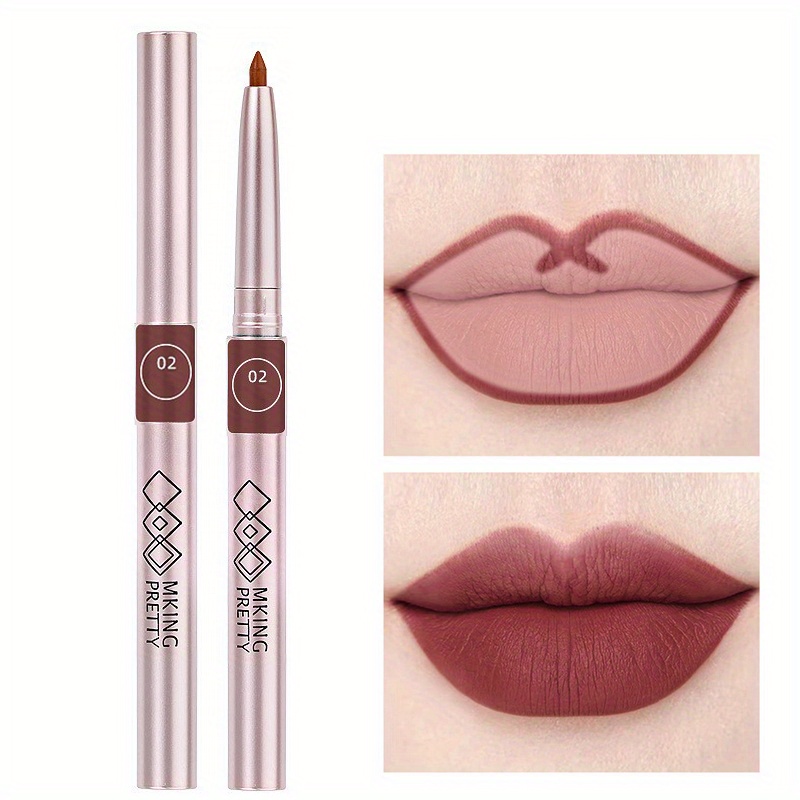 6 Colors Waterproof Lip Liner Pen Long Lasting