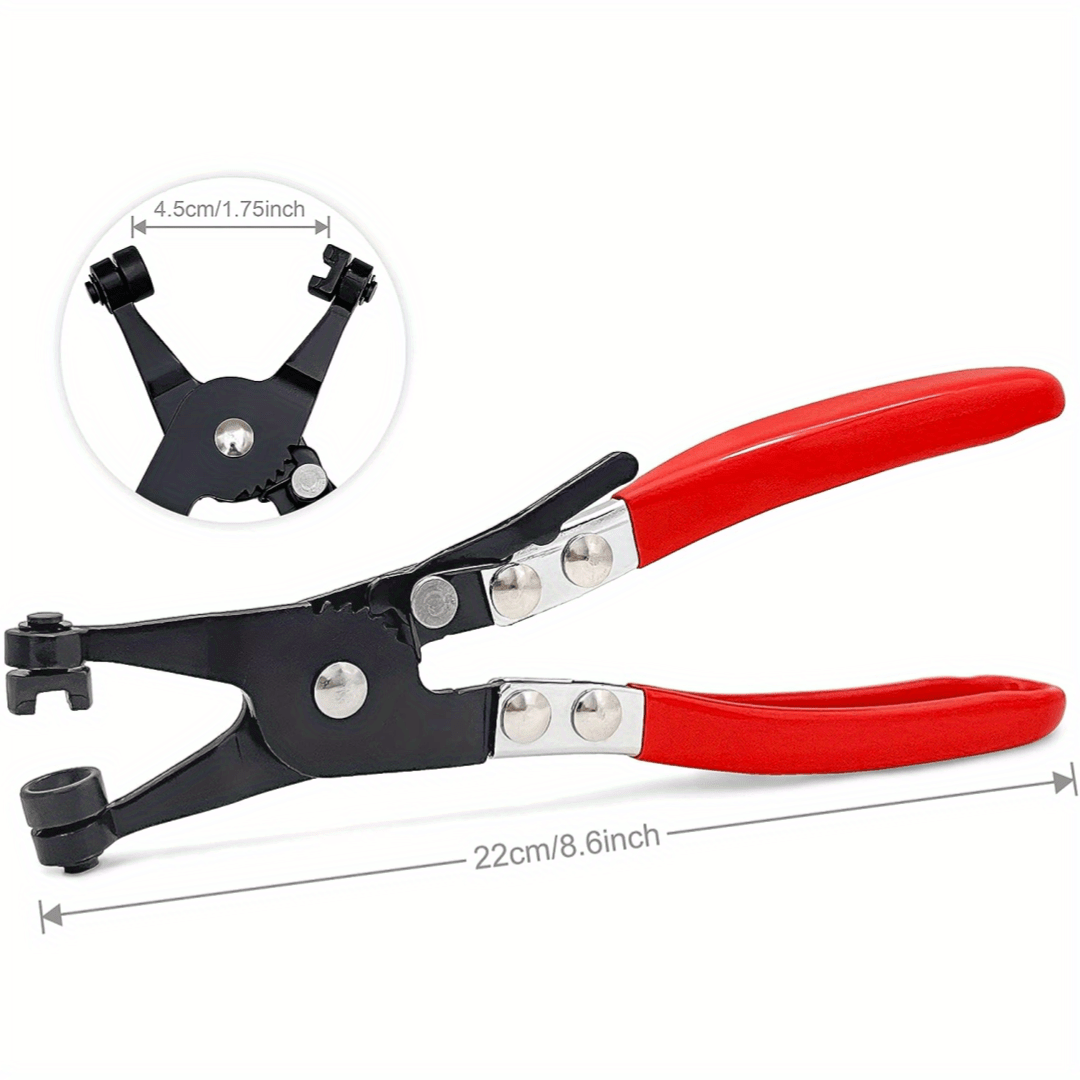 Hose Clamp Pliers Repair Tool Swivel Flat Band Hose Clamp Temu