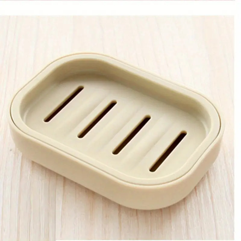 Double Layer Soap Dish Self Draining Soap Holder Bathroom Soap Rack