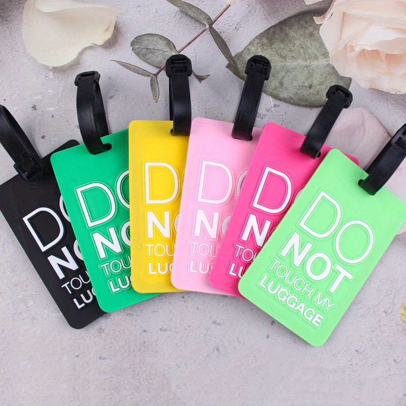 Luggage Tag Boarding Card Suitcase Tag Hanging Tag Name Temu