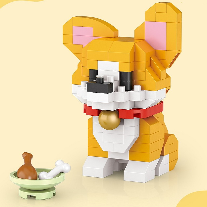 Lego discount corgi minifigure