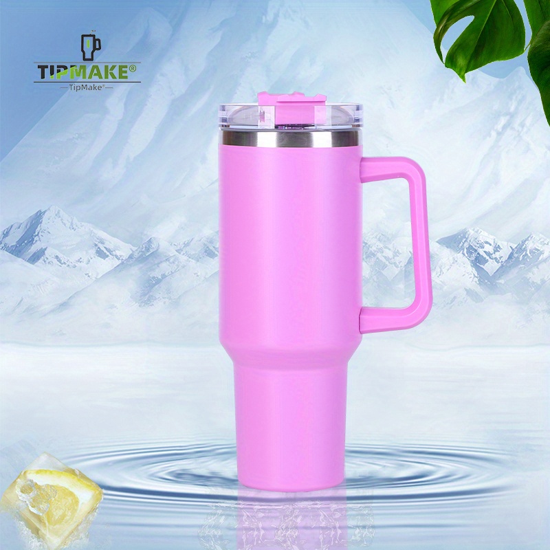 Kids Portable Thermos Cup Feeding bottle Replace Vacuum Insulated 999 Pure  silver With straw Water Bottle Hot Cold Drinks Kettle (Red)