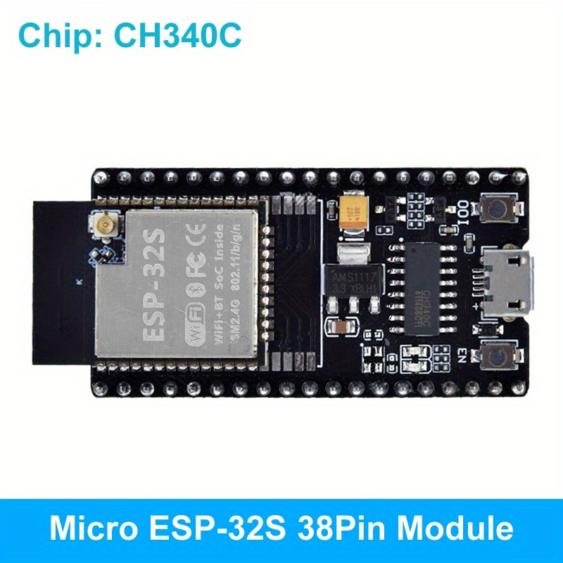 Module ESP32 WROOM-32 CP2102 (Wifi + Bluetooth) 30Pines