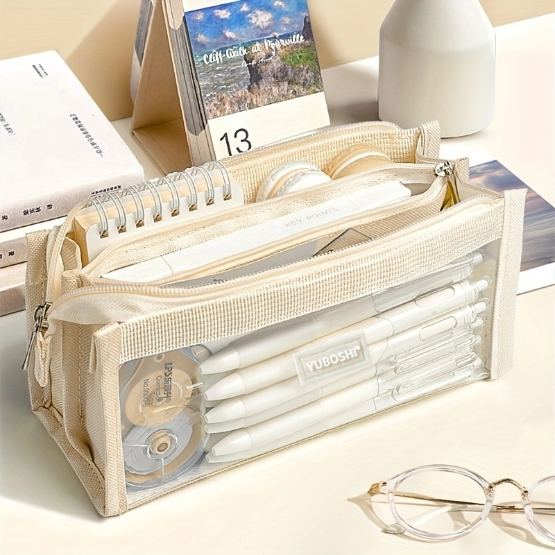 Stationery Bag Pencil Case Large Capacity Pencil Case - Temu