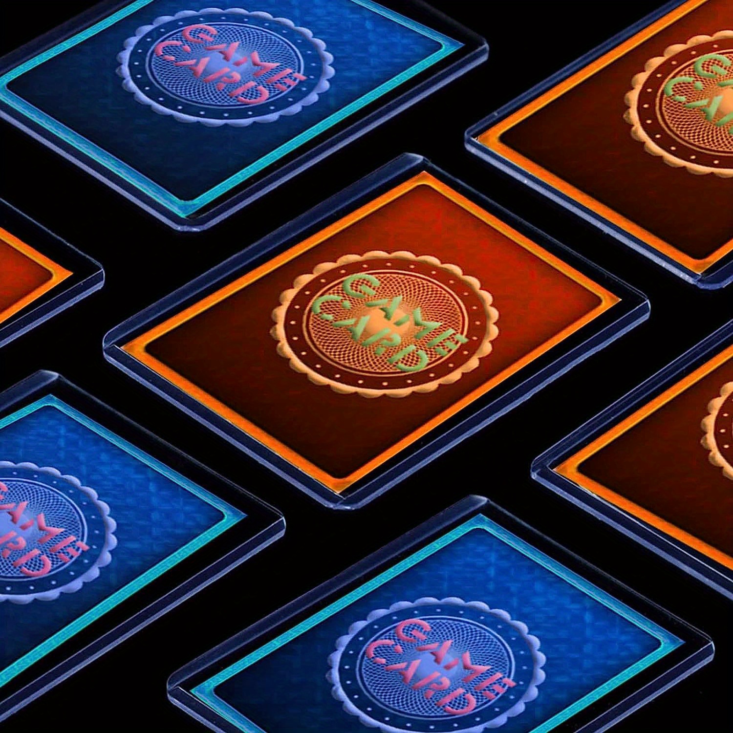 Hard Plastic Card Sleeves Card Protector Card Holder Case Temu