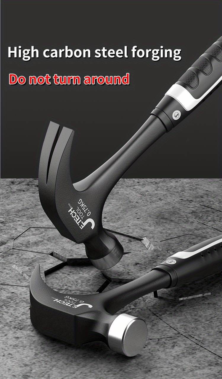 Solid Integrated Claw Hammer Connected Hammer Strong Temu