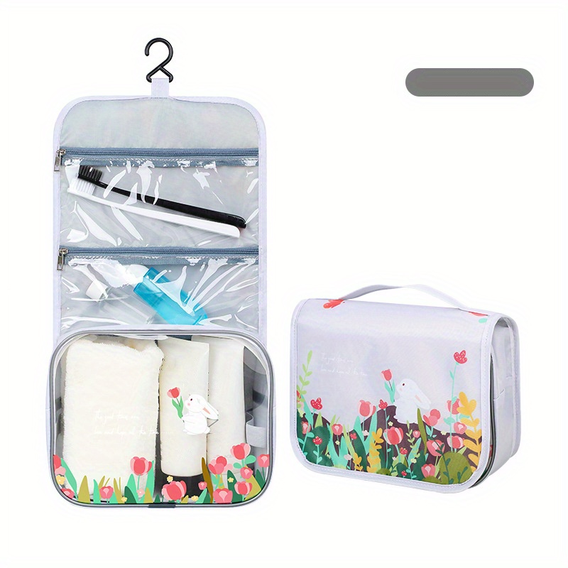 Hanging Travel Toiletry Bag For Women Water resistant Makeup - Temu