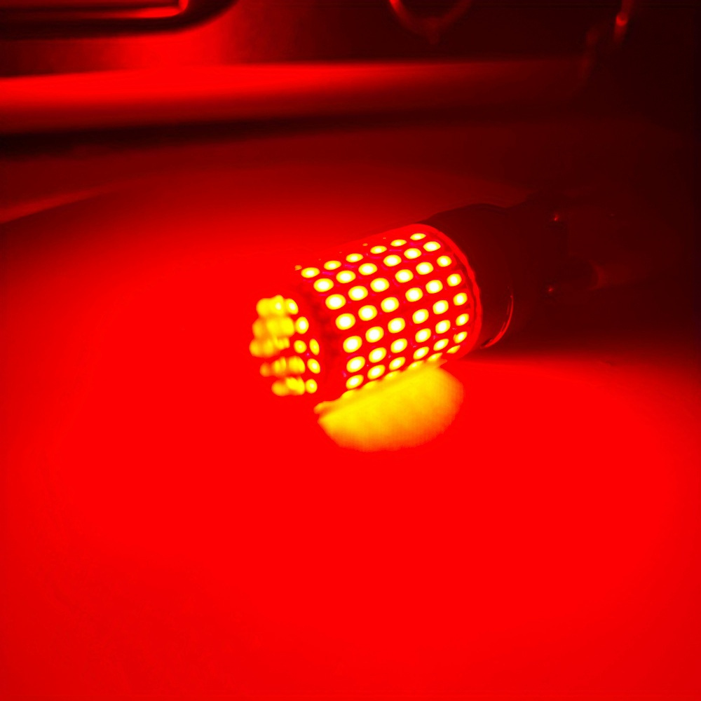 3157 5W/6W Accessoires de voiture de l'ampoule LED orange/blanc