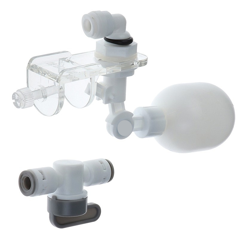 Clscea Aquarium Auto Top Off System Water Filler Compensator White, 1pcs