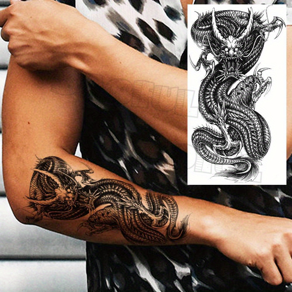 Tatuagem Temporária 3d Tigre Tattoo