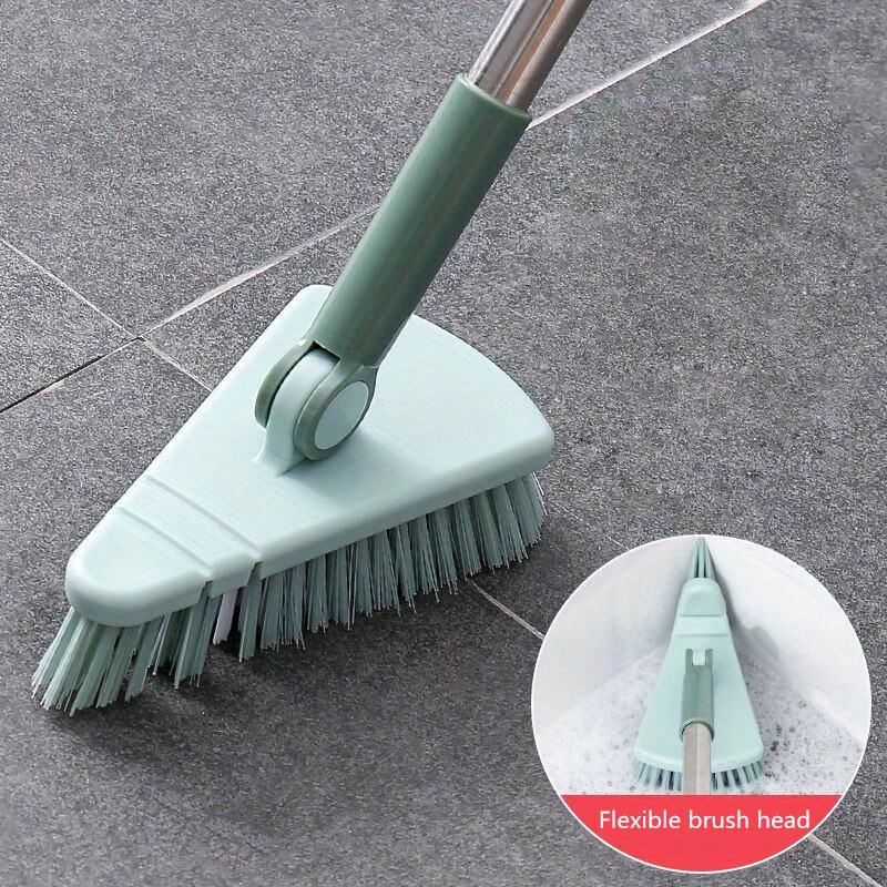 Hadanceo Cleaning Brush Bendable Wide Application Plastic Flexible Tile  Stain Scrubber Household Supplies 