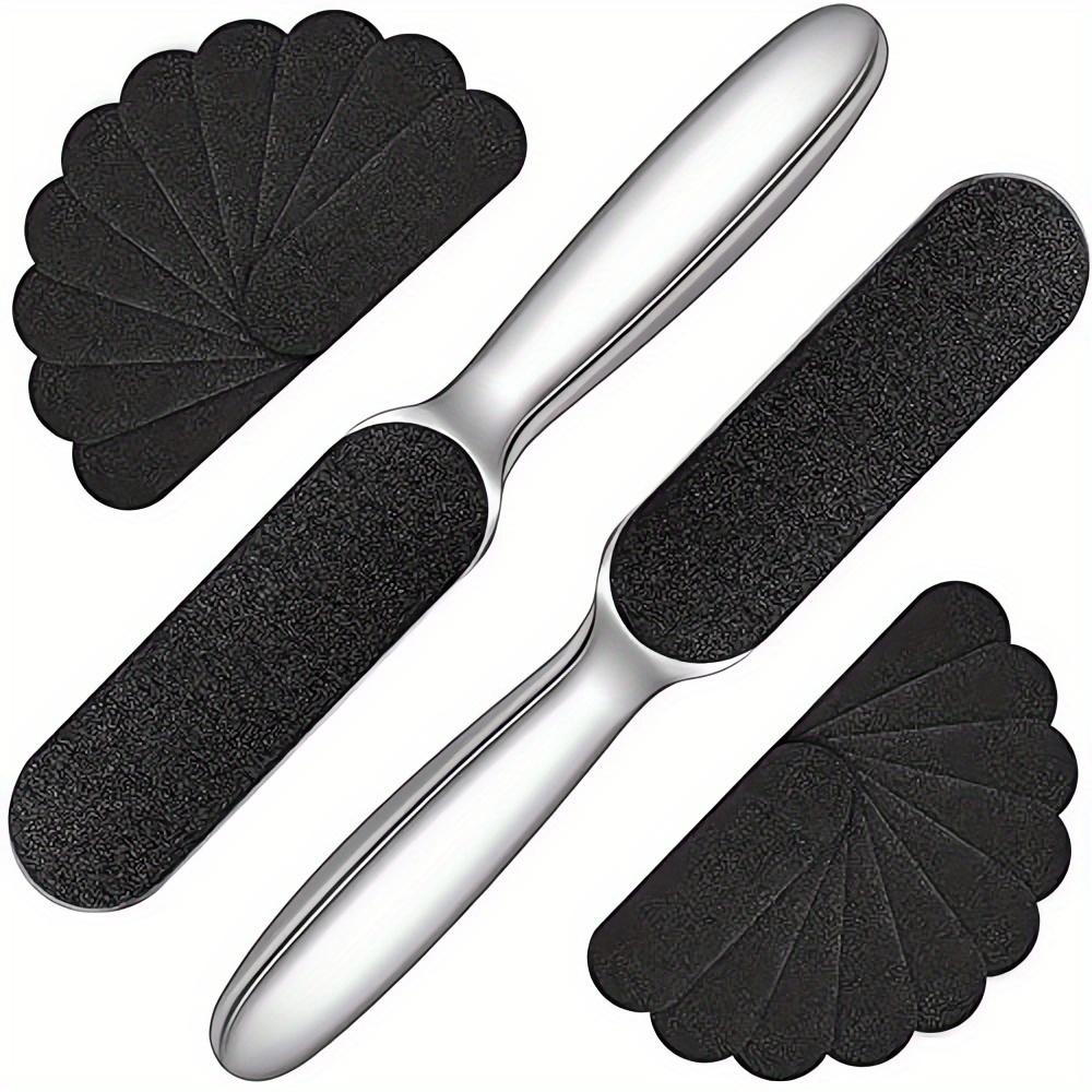 Hand nail files and foot rasps for calluses made with diamond
