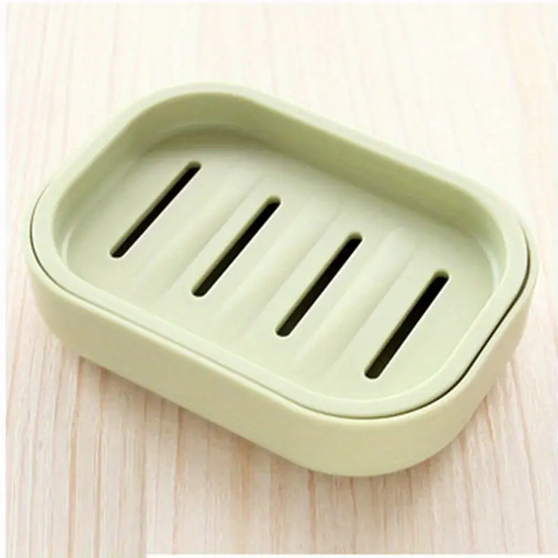 Double Layer Soap Dish Self Draining Soap Holder Bathroom Soap Rack
