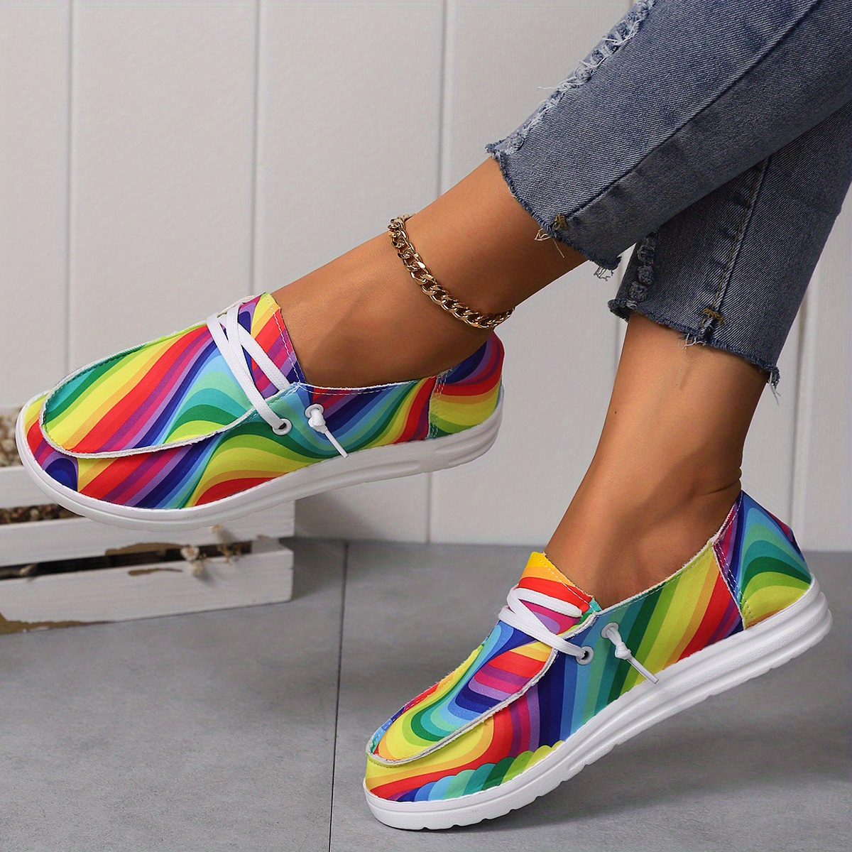 Rainbow loafers sales