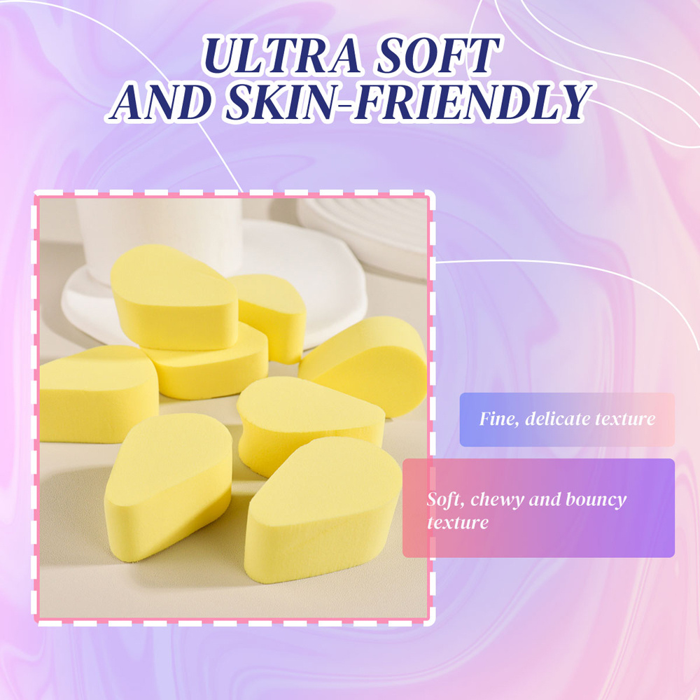 Powder Puff Makeup Sponges Wet Dry Use Designed Contouring Temu New