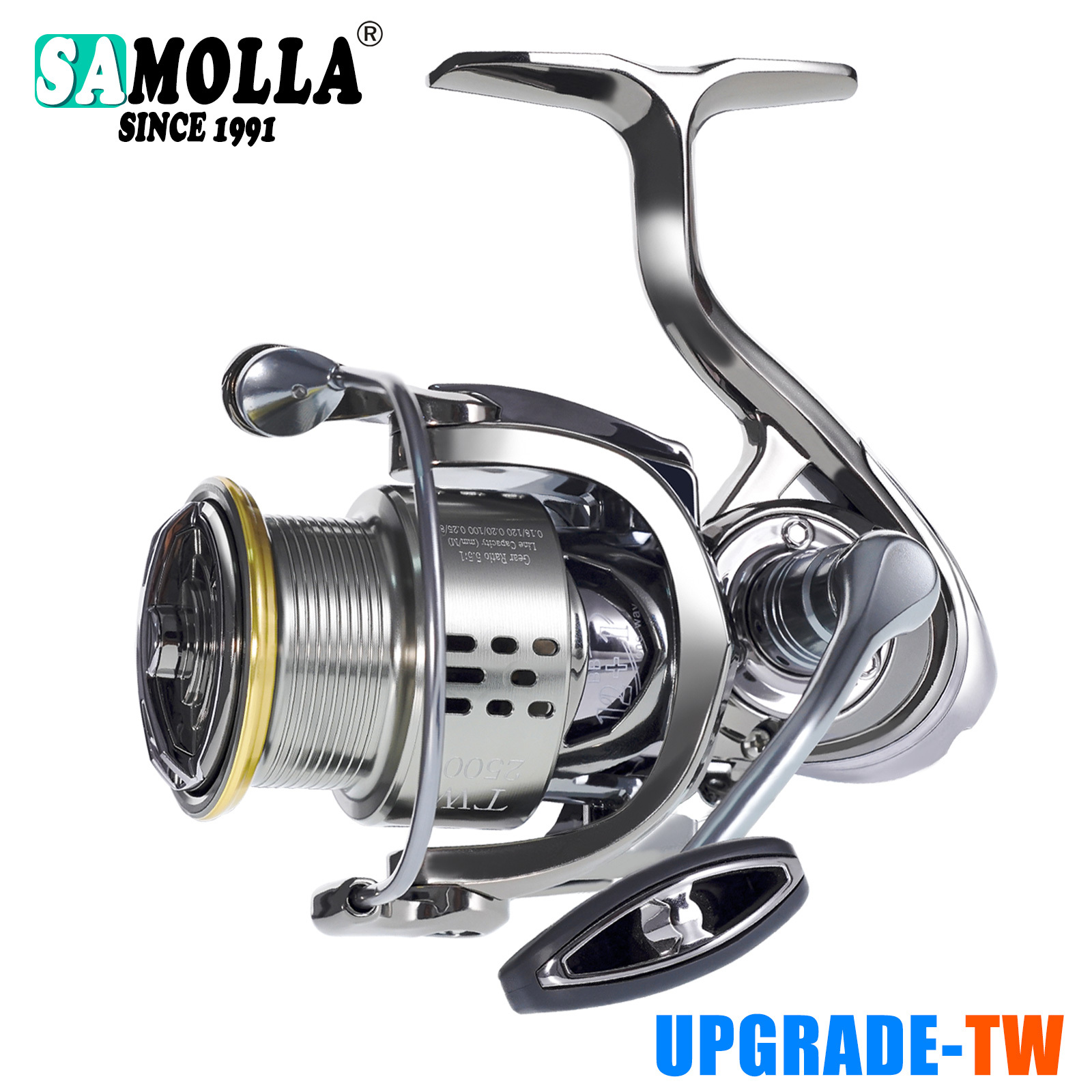 Image of Samolla 2023 Ultralight Spinning Fishing Reel Coil Accessories 7-12kg Max Drag Saltwater Fishing Tackle For Pike Metal Spoon