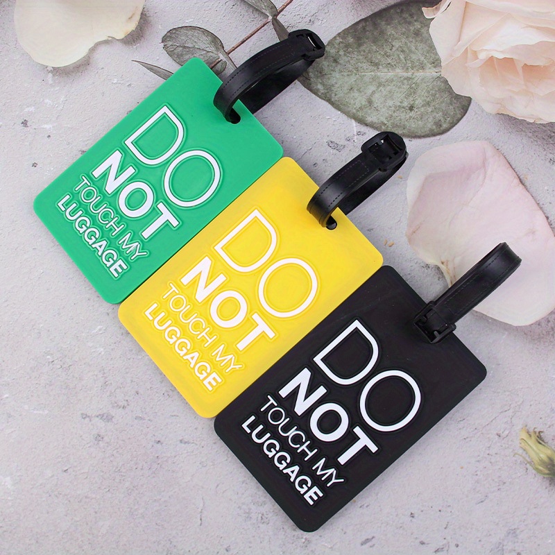 Luggage Tag Boarding Card Suitcase Tag Hanging Tag Name Temu