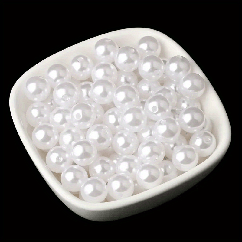 Gorgeous White Beige Imitation Pearl Beads Elegant Perfect - Temu