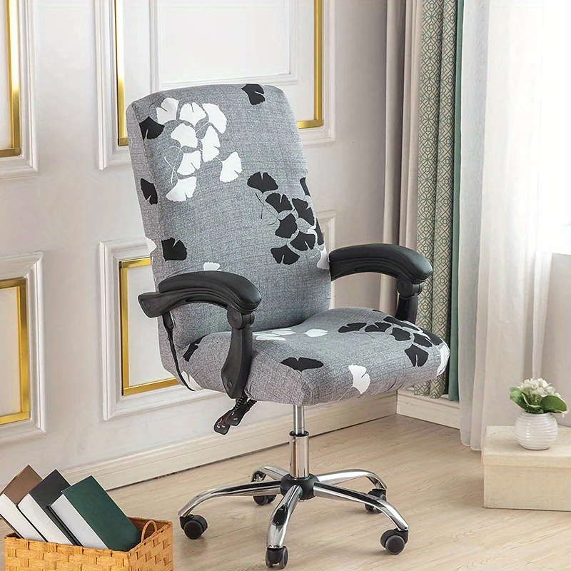 Decorative computer office online chair cover