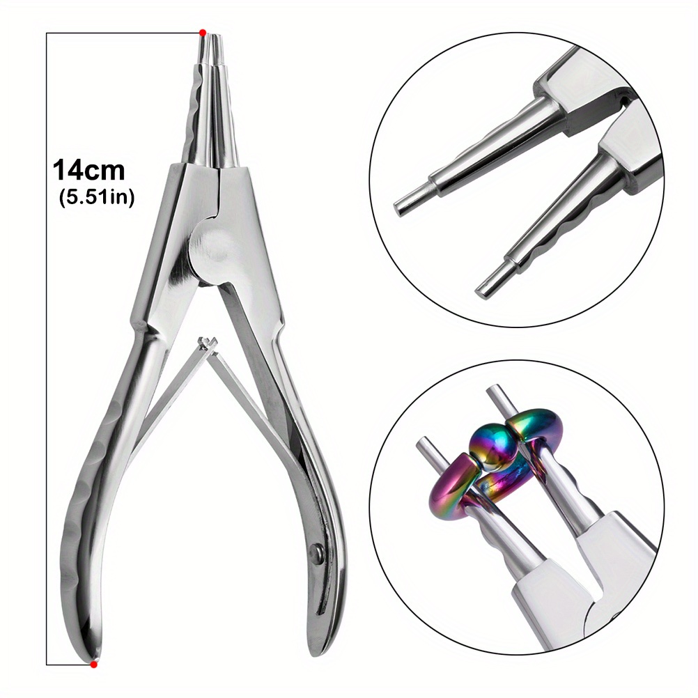Plastic Body Piercing Tools Pliers Ear Lip Navel Nose Tongue Septum Forcep  Clamp Plier Tool For Tattoo Body Jewelry From Hayoumart2, $3.98