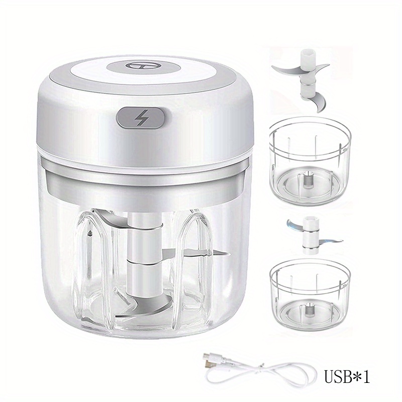 1pc 1set Mini Electric Garlic Crusher, Upgrade Your Kitchen With
