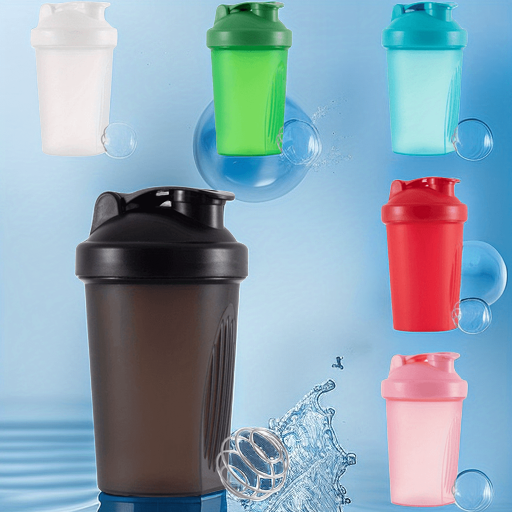 2pcs Leakproof Shaker Bottle With Lid Water Bottle For - Temu