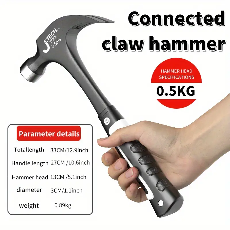 Small Hammer Mini Claw Hammer Head Fitter Hammer Octagonal Hammer  Multifunctional Integrated Nail Hammer Nail Hammer Woodworking Hammer  Hammer. - Industrial & Commercial - Temu