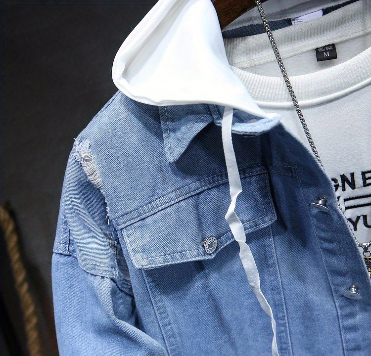 Denim Jacket Coat Man Coats Designer Embroidery Outwears Jeans Jackets  Streetwear Tops M 2XL From Vogocm_zb7, $49.29