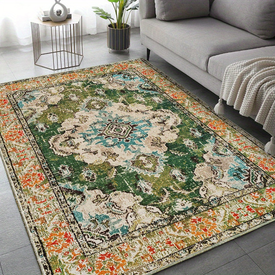 Bohemian Medallion Area Rug Oriental Distressed Small - Temu