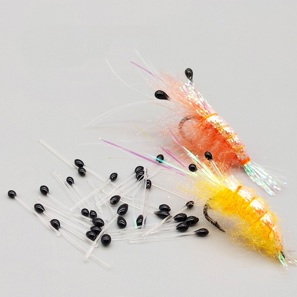 50pcs Black Crab And Shrimp Eyes, Fly Tying Materials Lure Eyes For  Saltwater, Pike * Fishing Eye