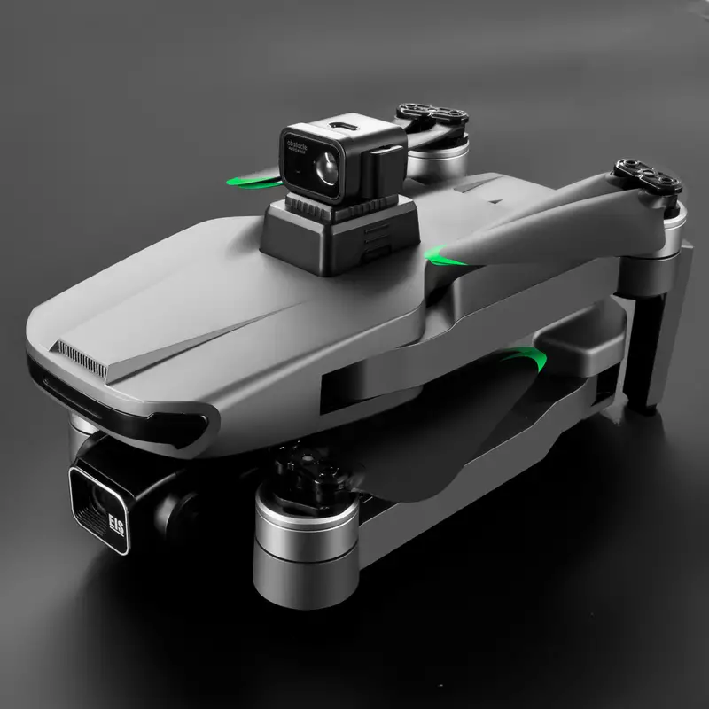 s155 three axis gimbal brushless gps loadable rc drone with 2 7k dual camera 1 battery 360 laser obstacle avoidance esc stable anti shake gimbal 5g wifi fpv professional aerial photography details 26