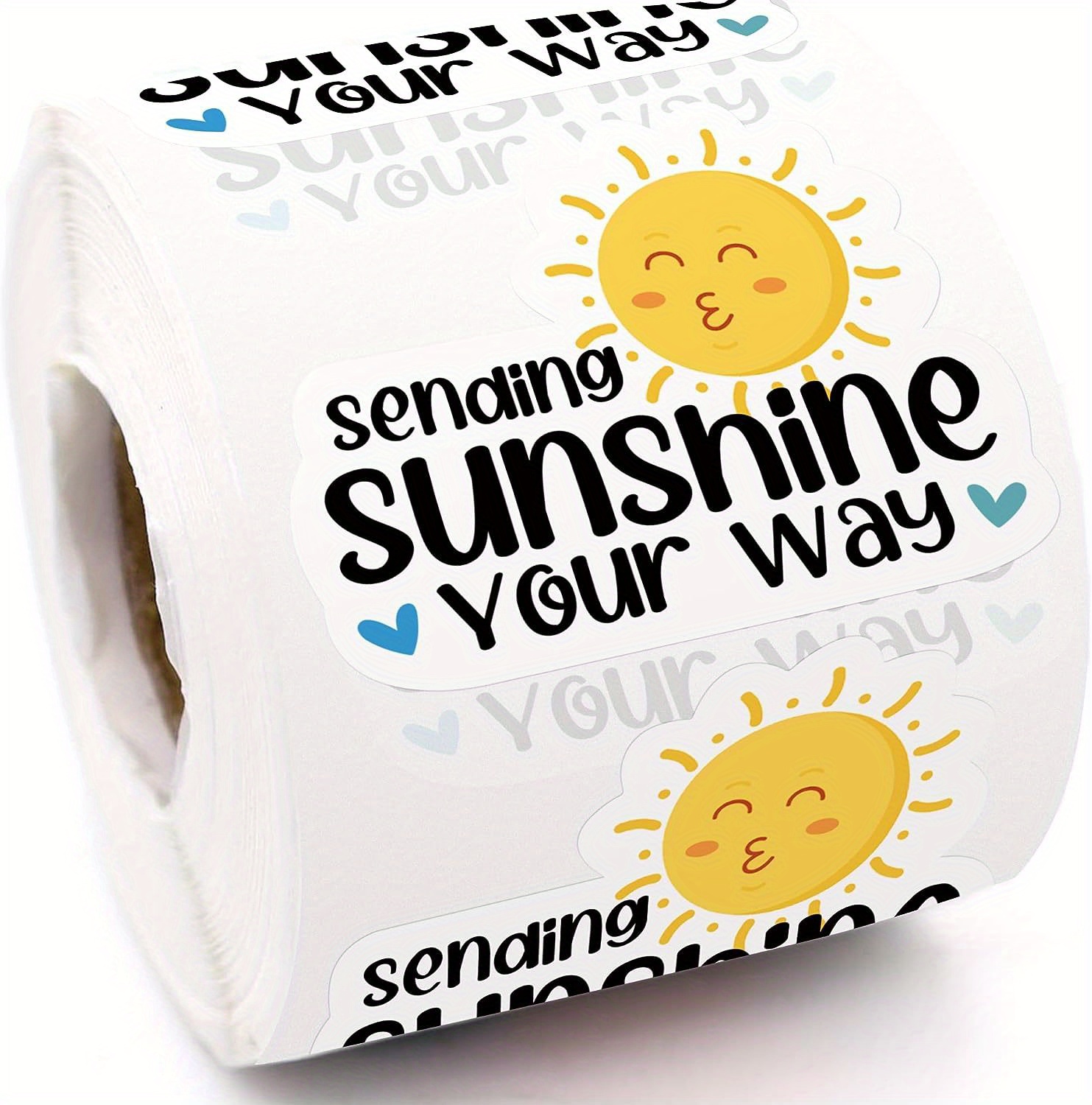 Happy Mail Sunshine Envelope Stickers