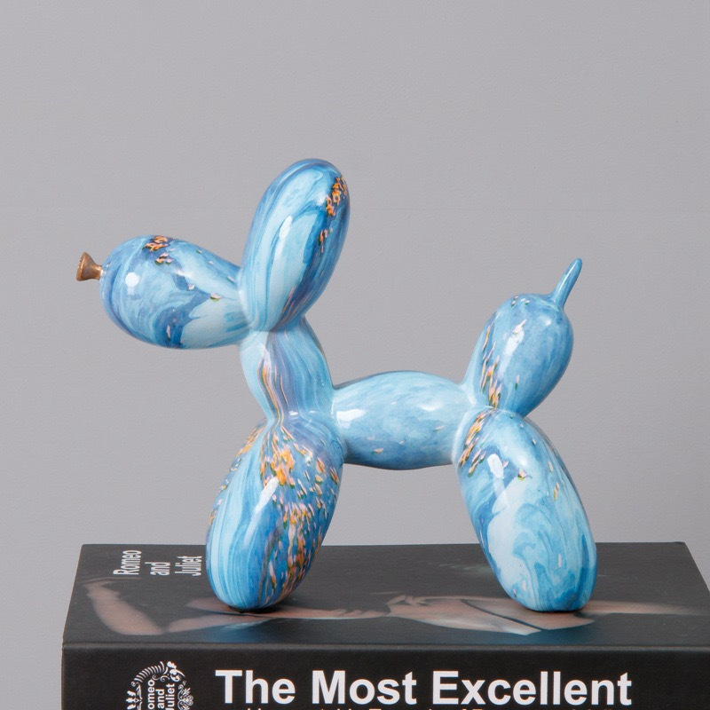 Balloon Dog Figurines, Sculpture Decor Room Accessories, Modern Nordic Gift